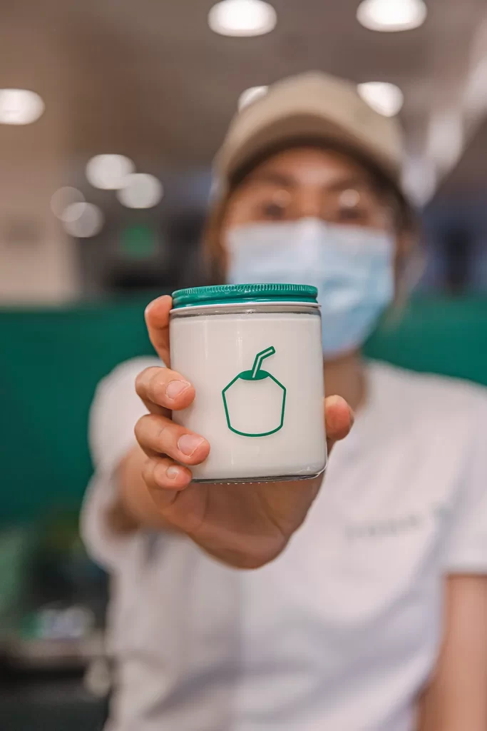 Gift Cart Image - Single Jar Shown by an Employee