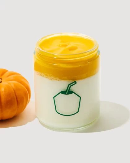 Pumpkin Coconut Pudding